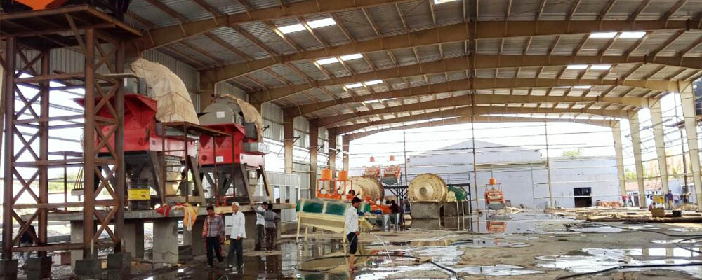 Влажный высокий градиент Магнитный сепаратор для полевого шпата мощности в Индии